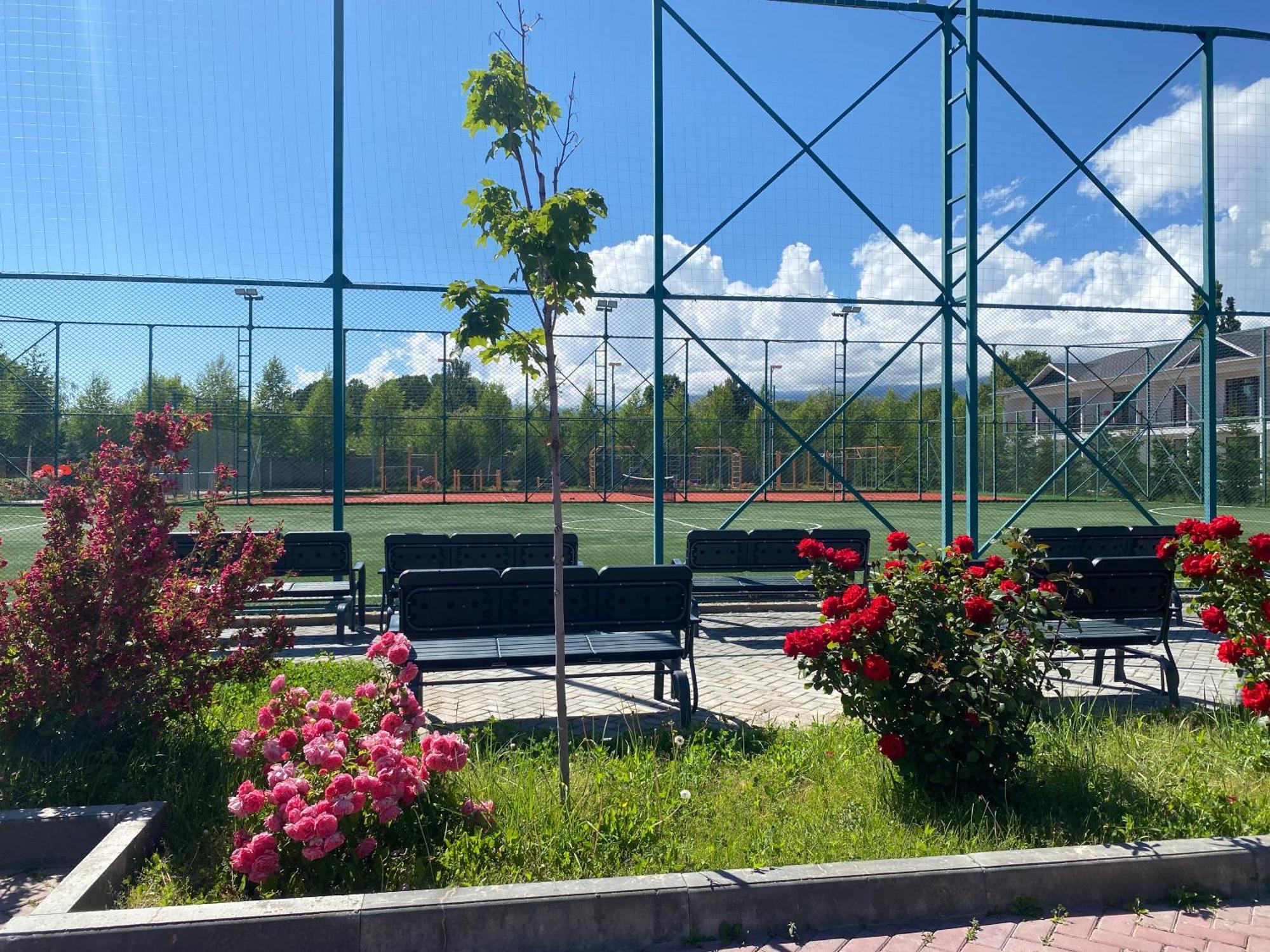 Таунхаус В Baytur Resort Bosteri Eksteriør billede