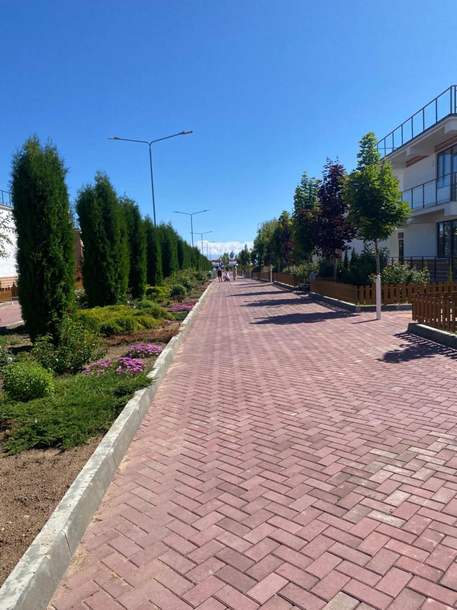Таунхаус В Baytur Resort Bosteri Eksteriør billede