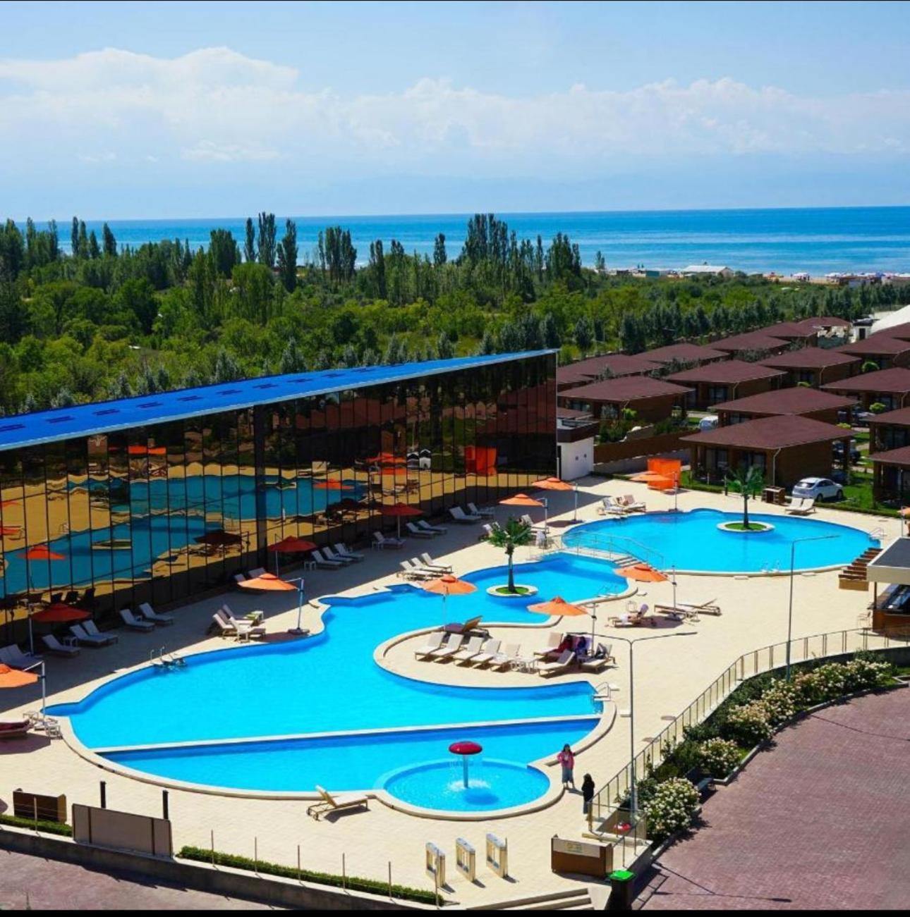 Таунхаус В Baytur Resort Bosteri Eksteriør billede
