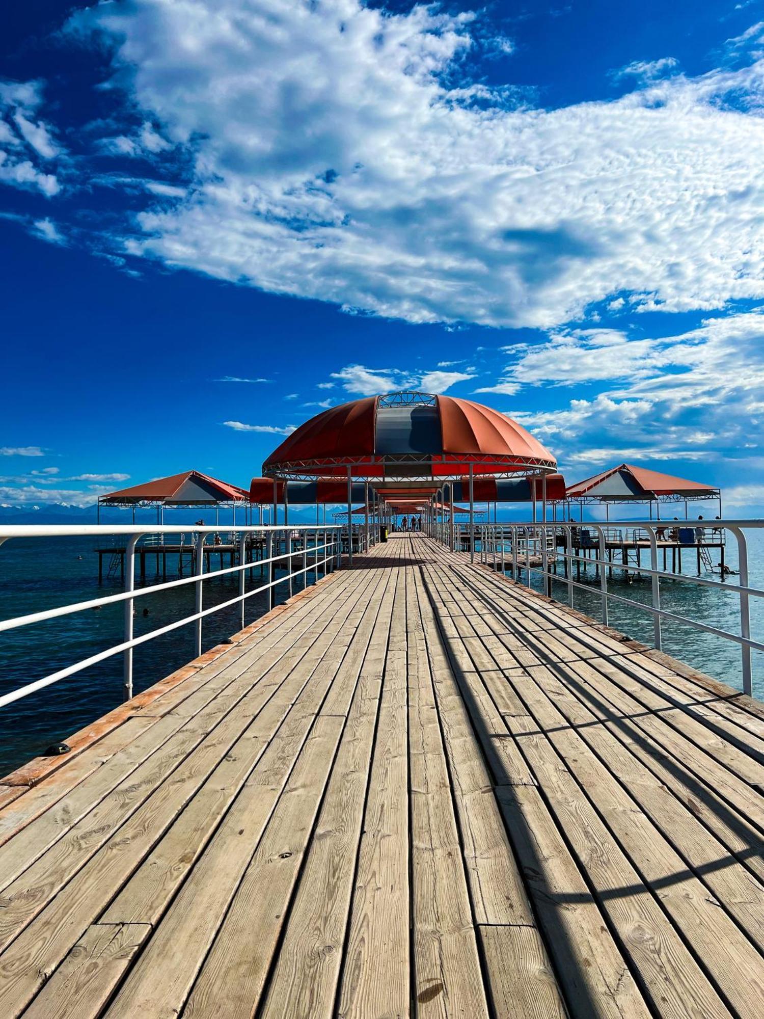 Таунхаус В Baytur Resort Bosteri Eksteriør billede